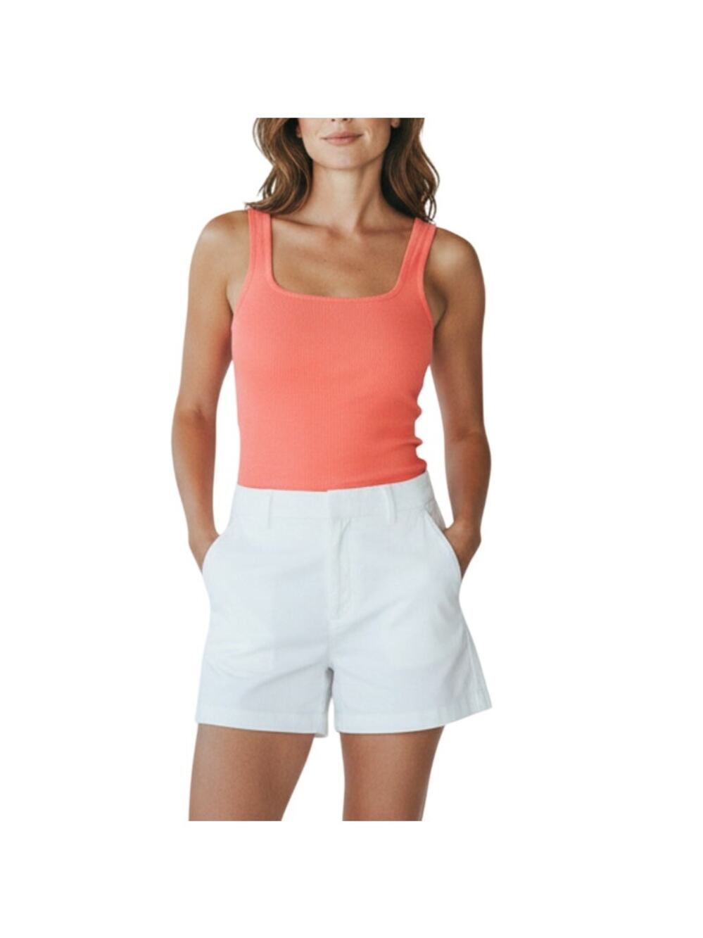 ARAMINTA JAMES Lolita Crinkle Top 10/M Apricot Resort Festival Preppy Chick NWT